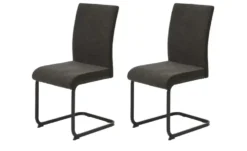 Polsterschwingstuhl 2er-Set Kiril