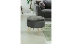 Pouf mit Füßen Anna