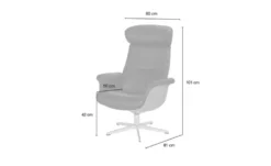 Relaxsessel aus Leder Timeout
