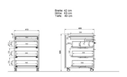 Rollcontainer Arlau