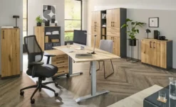 Rollcontainer mit Massivholzfront SOLIDLine
