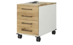 Rollcontainer mit Massivholzfront SOLIDLine