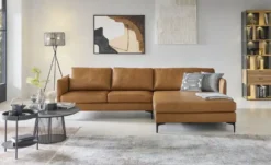 SCHÖNER WOHNEN Kollektion Ecksofa Leder Timeless