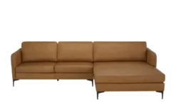 SCHÖNER WOHNEN Kollektion Ecksofa Leder Timeless