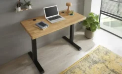 Schreibtisch mit Massivholzplatte Toulouse