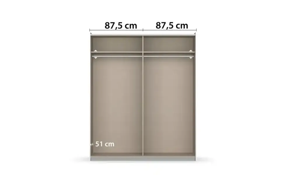 Schwebetürenschrank Acton