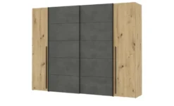 Schwebetürenschrank mit Drehtüren Neath