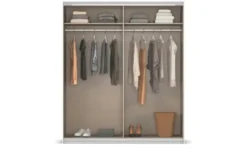Schwebetürenschrank 2 türig Malva Extra