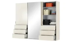 Schwebetürenschrank, 3-türig Mitta