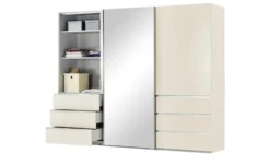 Schwebetürenschrank, 3-türig Mitta