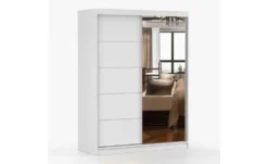 Schwebetürenschrank 2-türig, mit Einlegeböden Vista