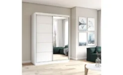 Schwebetürenschrank 2-türig, mit Einlegeböden Vista