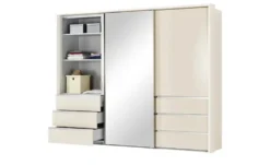 Schwebetürenschrank, 3-türig Mitta