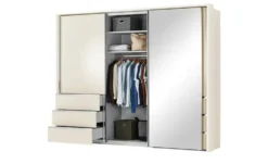 Schwebetürenschrank, 3-türig Mitta