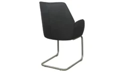 Schwingstuhl Lederbezug James