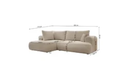 Selsey Ecksofa mit Schlaffunktion Ovo