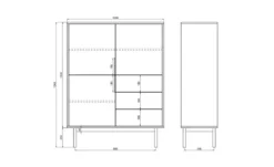 Selsey Highboard Viviaro
