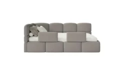 Selsey Polsterliege mit Rausfallschutz Cloudy