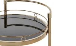 Servierwagen goldfarben Oro