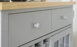 Servierwagen in Landhaus-Optik Butcher