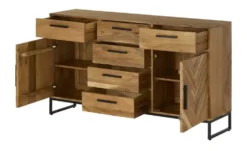 Sideboard aus Massivholz Calatria