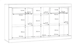 Sideboard Push-to-Open Komili