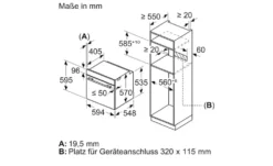 SIEMENS Einbau-Backofen HB578GBS3