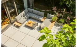 Siena Garden Gartenmöbel 5er-Set Alvida