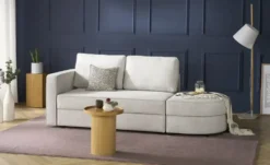 Sofa 2-sitzig mit Hocker Arjana