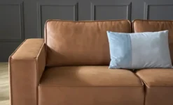 SOHO Ecksofa aus recyceltem Leder Sanja