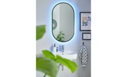 Spiegel mit LED oval Obersee