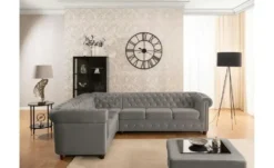 S-STYLE Chesterfield Ecksofa Cleo Blink