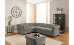 S-STYLE Chesterfield Ecksofa Cleo Blink