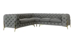 S-STYLE Chesterfield Ecksofa Natalie