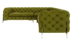 S-STYLE Chesterfield Ecksofa Natalie