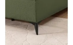 S-STYLE Boxbett mit Bettkasten, Bouclé-Stoff Sonna