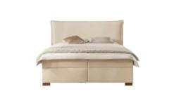 S-STYLE Boxbett mit Bettkasten, Strukturstoff mit Cordoptik, H3 Lovetti