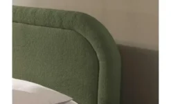 S-STYLE Boxbett mit Bettkasten, Bouclé-Stoff Sonna