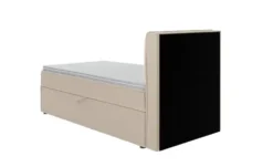 S-STYLE Boxbett mit Stauraum und Topper, H3 Uma
