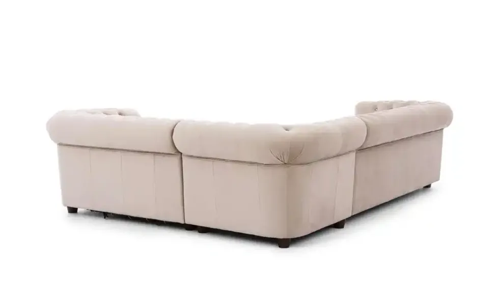 S-STYLE Chesterfield Ecksofa Cleo Blink