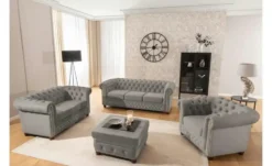 S-STYLE Chesterfield Einzelsofa Cleo Blink