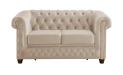 S-STYLE Chesterfield Einzelsofa Cleo Blink