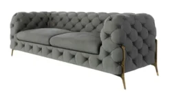 S-STYLE Chesterfield Einzelsofa Natalie