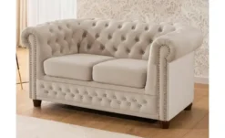 S-STYLE Chesterfield Polstergarnitur 3+2+1 Cleo Blink