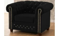 S-STYLE Chesterfield Polstergarnitur 2+1 Cleo Blink