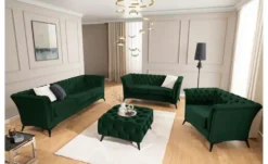 S-STYLE Chesterfield Polstergarnitur 3+2+1 Wilhelm
