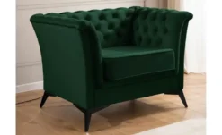 S-STYLE Chesterfield Polstergarnitur 2+1 Wilhelm