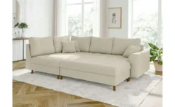 S-STYLE Ecksofa mit Hocker Maya