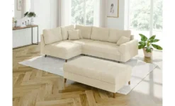 S-STYLE Ecksofa mit Hocker Trygve
