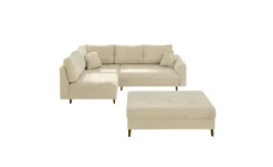 S-STYLE Ecksofa mit Hocker Trygve